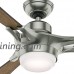 Hunter 59224 Signal Ceiling Fan with Wifi Capability  54-inch  Satin Nickel  works with Alexa - B01BMFW3BK